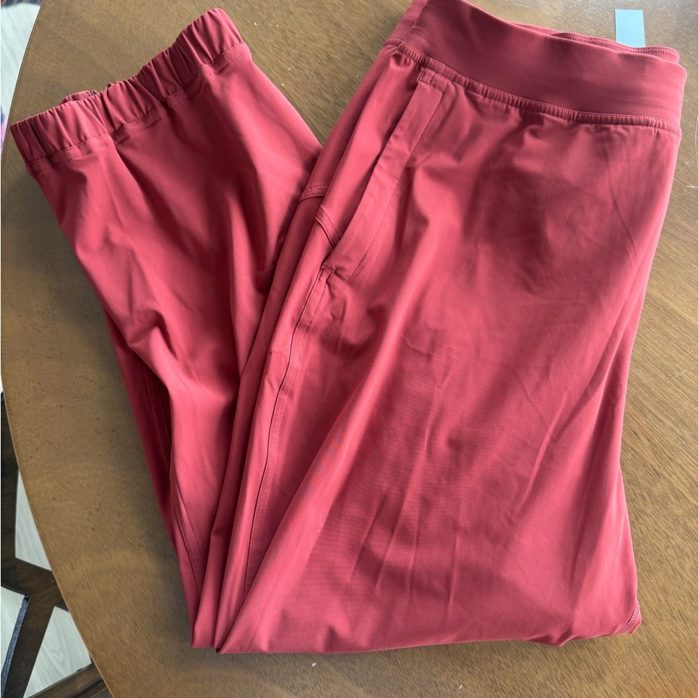 lululemon athletica Women’s Deep Red Joggers
